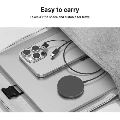 100W Magnetic Wireless Charger Pad USB + Type C For Magsafe iPhone 16 15 14 13 12 Pro Max Fast Charging Dock Station Chargers - Emart
