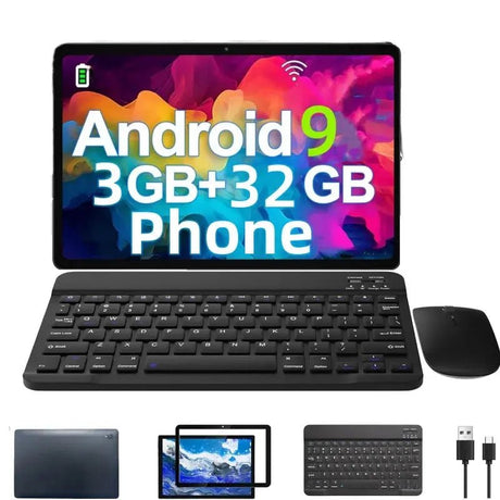 10.1 INCH 3GB RAM 32GB ROM T4 - 129L Android 9.0 Phone Call Tablet PC MTK8765 Quad Core 64 - Bit 1280 x 800 Pixels Dual Camera WIFI - Emart