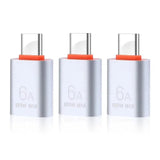 12A USB 3.0 OTG Adapter USB Male To Type C Female Connector Fast Data Transfer Adapters for Samsung Huawei Xiaomi Iphone Adapter - Emart