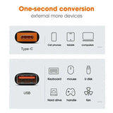 12A USB 3.0 OTG Adapter USB Male To Type C Female Connector Fast Data Transfer Adapters for Samsung Huawei Xiaomi Iphone Adapter - Emart