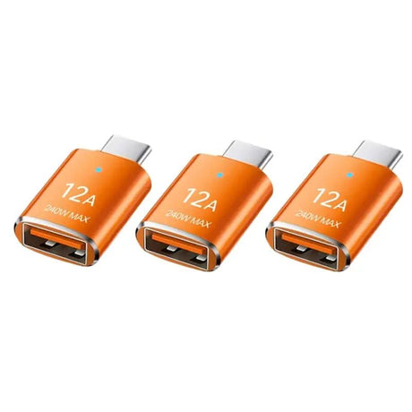 12A USB 3.0 OTG Adapter USB Male To Type C Female Connector Fast Data Transfer Adapters for Samsung Huawei Xiaomi Iphone Adapter - Emart