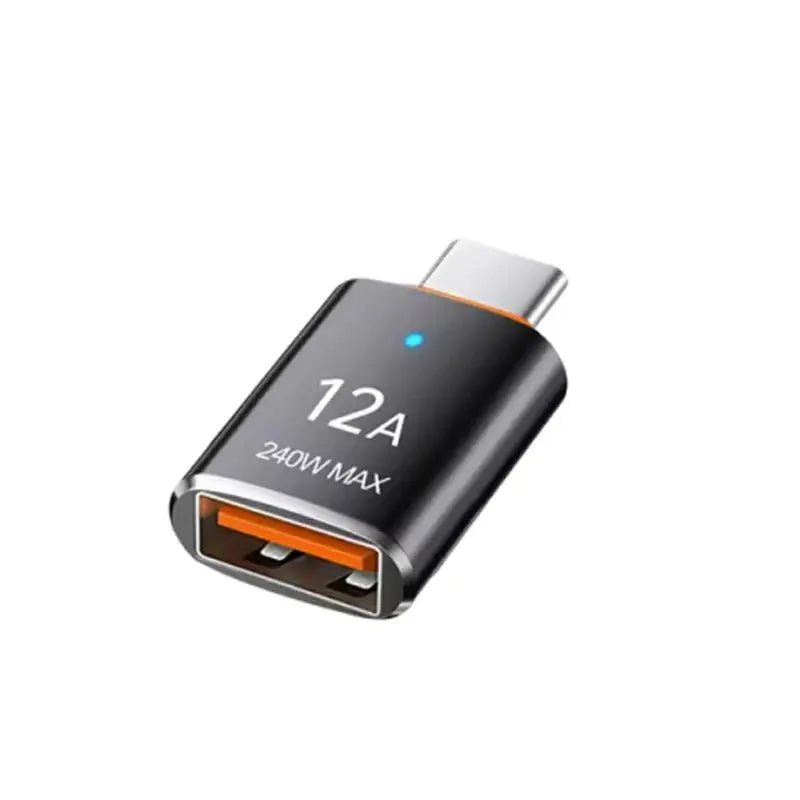12A USB 3.0 OTG Adapter USB Male To Type C Female Connector Fast Data Transfer Adapters for Samsung Huawei Xiaomi Iphone Adapter - Emart