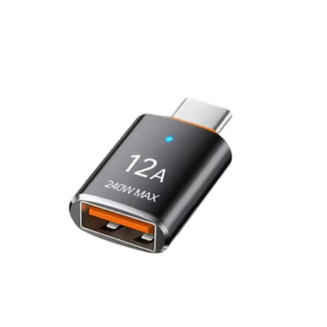 12A USB 3.0 OTG Adapter USB Male To Type C Female Connector Fast Data Transfer Adapters for Samsung Huawei Xiaomi Iphone Adapter - Emart