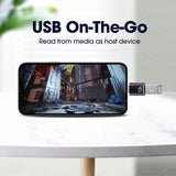 12A USB 3.0 OTG Adapter USB Male To Type C Female Connector Fast Data Transfer Adapters for Samsung Huawei Xiaomi Iphone Adapter - Emart