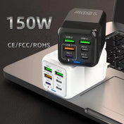 150W 6 Ports Pd QC 4.0 Usb C Fast Charger Wall Adapter Super Fast Charging For Iphone Samsung Ipad Xiaomi Huawei Oneplus Oppo - Emart