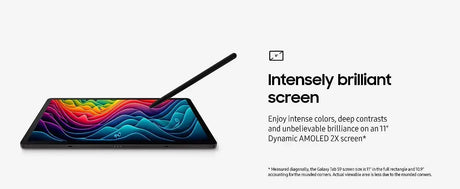 2023 New Samsung Galaxy Tab S9 WiFi Android Tablet 128GB Storage S Pen Included Unlocked 11'' AMOLED 2X Display 8400mAh Battery - Emart