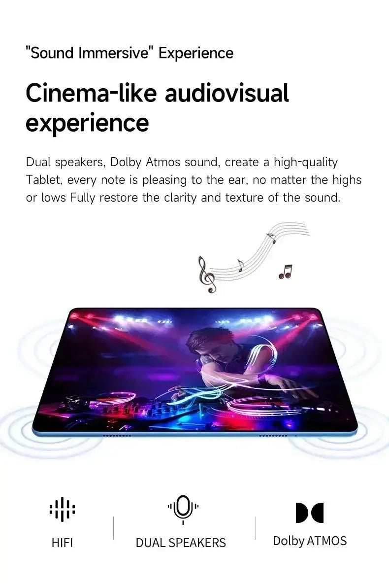 2024 Original Global Version Tablet Android Pad 15 Pro 16GB+1TB Snapdragon 870 Tablets PC 5G Dual SIM Card or WIFI HD 4K Mi Tab - Emart