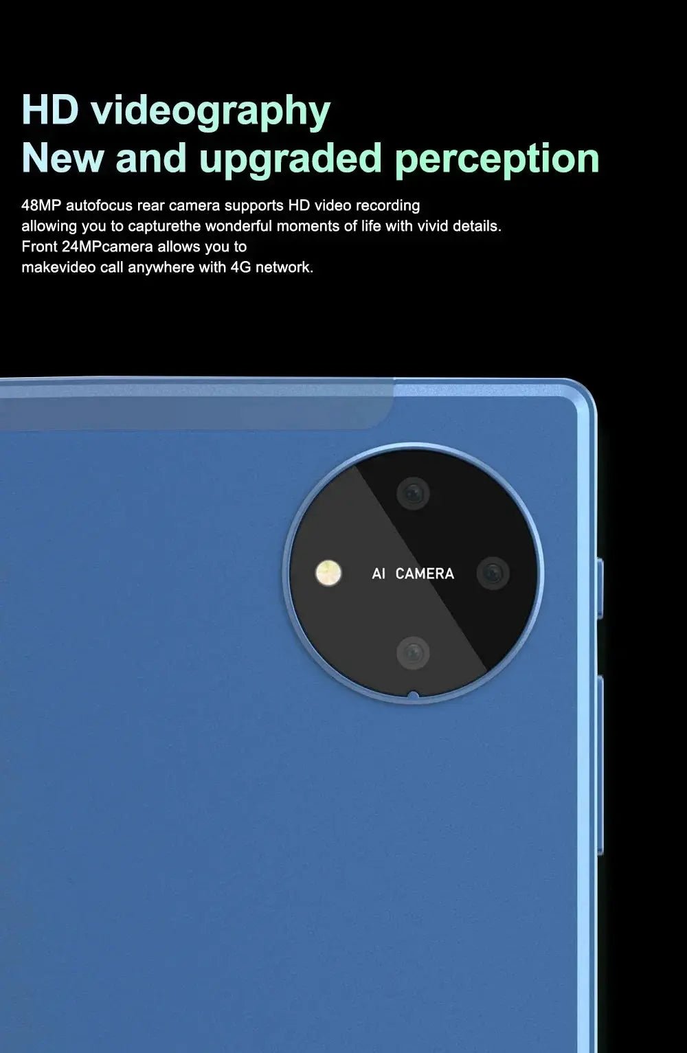 2025 Global version 10.1” Pad 7 ultra Tablet Android 12 Snapdgon 8 GEN2 5GWIFI 16GB RAM ROM Tablet 1000mAh WIFI Office Tablet - Emart