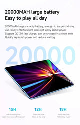 2025 New Original Global Version Tablet Android Pad 15 Pro 16GB+1TB Snapdragon 870 Tablets PC 5G Dual SIM Card WIFI HD 4K Mi Tab - Emart