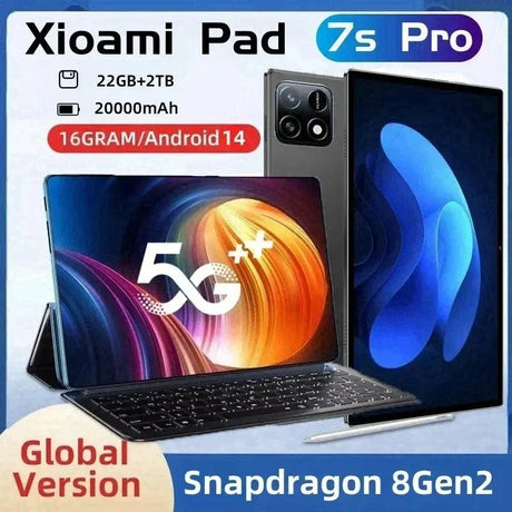 2025 NEW Original MI Pad 7 Pro Tablet 11inch Snapdrago 8gen2 HD 4K Android 14 22GB 2TB 20000mAh 5G Dual SIM WiFi GPS Tablet PC - Emart