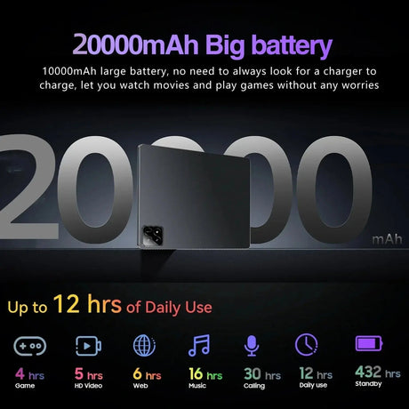 2025 NEW Original MI Pad 7 Pro Tablet 11inch Snapdrago 8gen2 HD 4K Android 14 22GB+2T 20000mAh 5G Dual SIM WiFi GPS Tablet PC - Emart