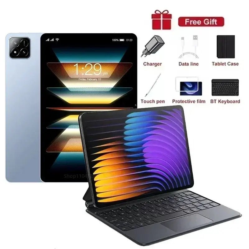2025 NEW Original MI Pad 7S Pro Tablet 11inch Snapdragon 8gen2 HD 4K Android 14 16GB+1TB 20000mAh 5G Dual SIM WiFi GPS Tablet PC - Emart