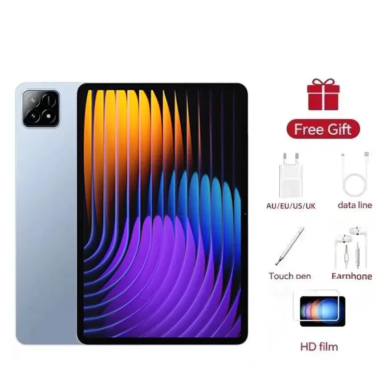 2025 New Original Pad 7S Pro Tablet 22GB+2TB Snapdragon 8 Gen 2 11inch Android 14 5G Dual SIM HD 4K WiFi GPS Tablet PC - Emart