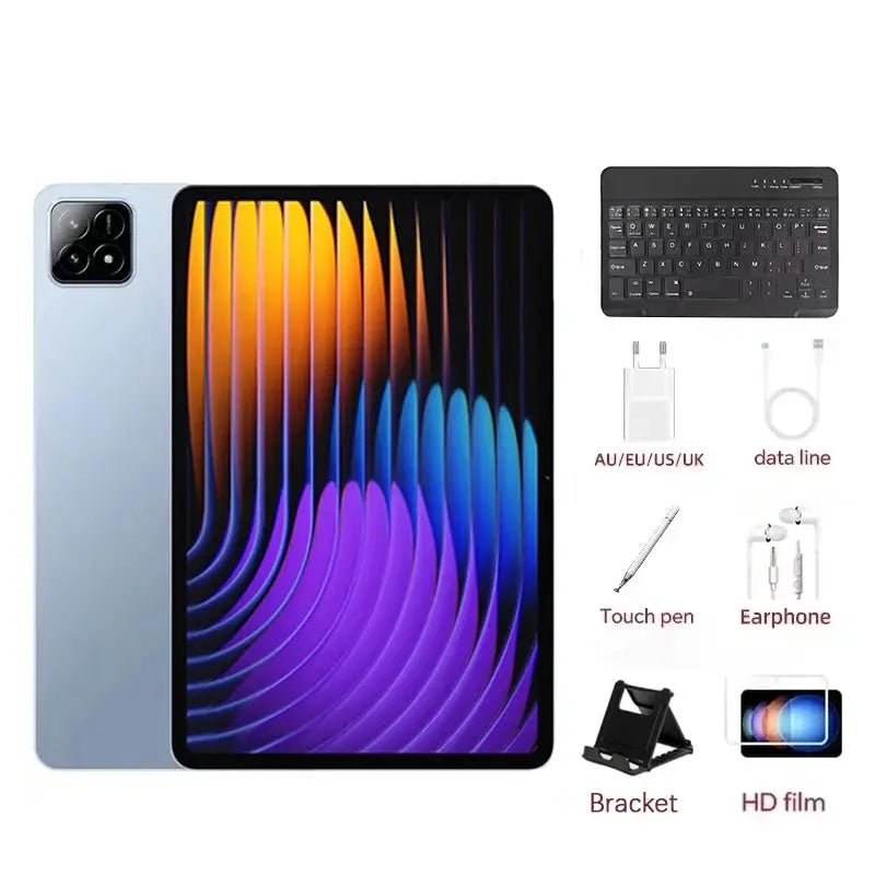 2025 New Original Pad 7S Pro Tablet 22GB+2TB Snapdragon 8 Gen 2 11inch Android 14 5G Dual SIM HD 4K WiFi GPS Tablet PC - Emart
