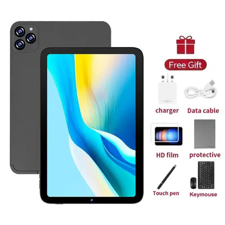 2025 New Tablet 10.1 Inch 12GB Ram 512GB Rom Android 14 Tablet PC Gamer Office Computer 7000mah 5G Dual SIM WIFI HD Full Screen - Emart