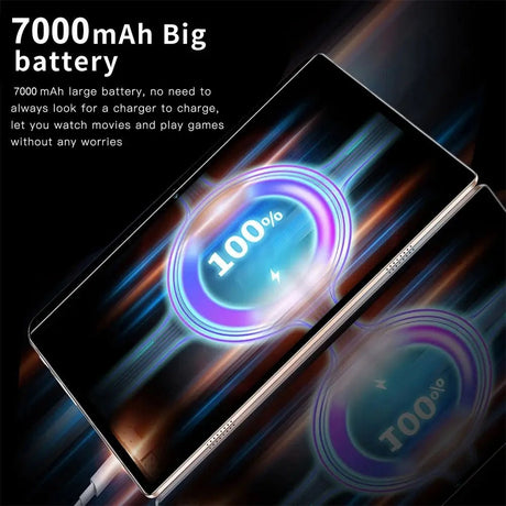 2025 New Tablet 10.1 Inch 12GB Ram 512GB Rom Android 14 Tablet PC Gamer Office Computer 7000mah 5G Dual SIM WIFI HD Full Screen - Emart
