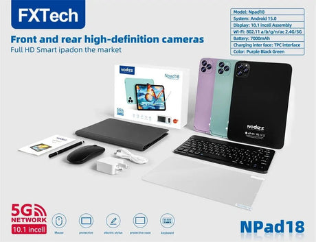 2025 New Tablet 10.1 Inch 12GB Ram 512GB Rom Android 14 Tablet PC Gamer Office Computer 7000mah 5G Dual SIM WIFI HD Full Screen - Emart