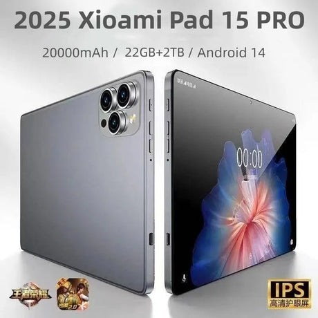 2025 Original XioaMi Pad 15 Pro Tablet Android14 Snapdragon888 11Inch HD 22GB+2TB 20000mAh 5G Dual SIM Bluetooth WiFi GPS Tables - Emart