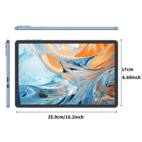 2025 Relndoo 11 Inch Android 15 Tablet , 24GB(4+20 Expanded) RAM+128GB ROM, IPS HD Screen, 5G WiFi, T615 Processor, GPS, Type C - Emart
