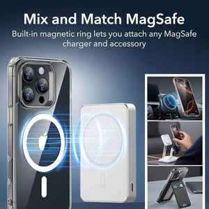 ESR mobile case for iPhone16 magnetic protective case Apple 16 transparent mobile phone case film set Emart