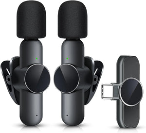 New Wireless Lavalier Microphone Portable Audio Video Recording Mini Mic Emart