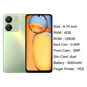 Cross-border exclusive RDMI 13C 128GB used international version of the list of cheap android smartphones Google