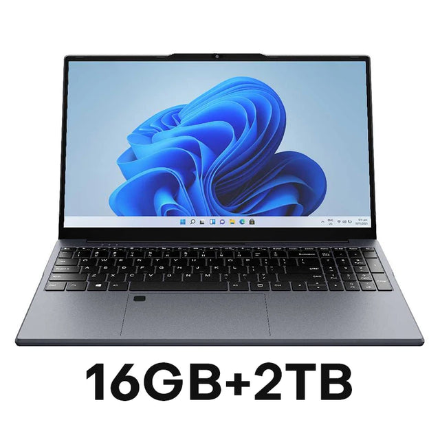 15.6" Ultra Slim Intel Core i7 6500U Laptop Computer Windows 11 16GB
