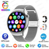 2025 New Lady Fashion Smart Watch women AMOLED HD Screen GPS Sport Heart Rate Bluetooth Call Waterproof Outdoor Smartwatch Women