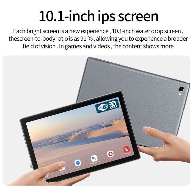 10.1" High-Definition Screen Tablet Octa-Core Processor 8GB+256GB ROM