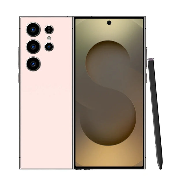 2025 HOT S26 Ultra 7.3inch HD Global Edition Original Smart Dual Card 8000mAh Battery Facial Recognition Function