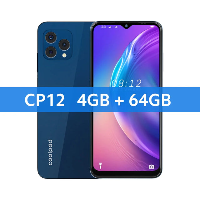 CP12 Smartphone 6.517" Waterdrop Display Octa Core Powerful Processor