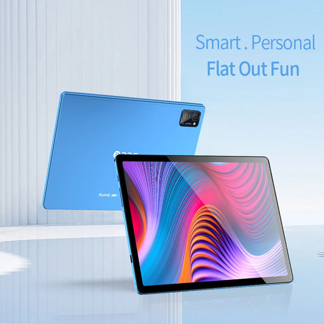 10.1 Inch Android Tablets with Octa Core Processor 8GB RAM 256GB ROM Dual SIM