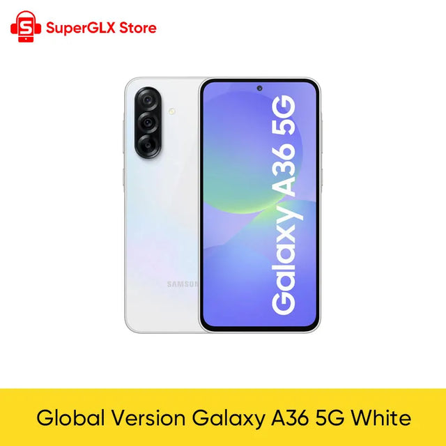 2025 New Samsung Galaxy A36 5G Smartphone Snapdragon 6 Gen 3 6.7'' 120Hz Super AMOLED Display 50MP OIS Camera 5000mAh Battery