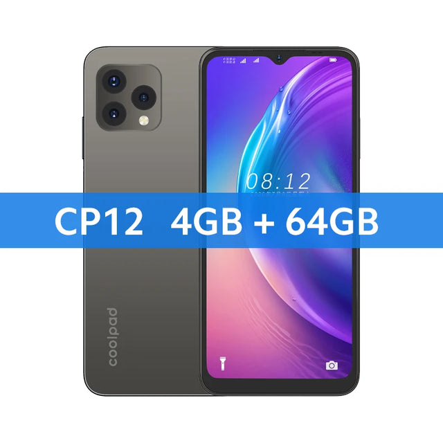 CP12 Smartphone 6.517" Waterdrop Display Octa Core Powerful Processor