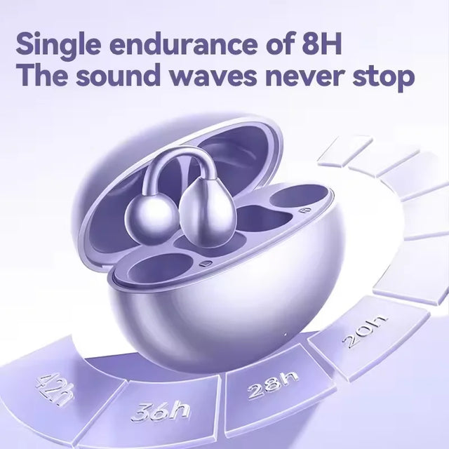 SONY Original Open Ear Clip Earbuds ENC TWS Wireless Bluetooth Noise Headphones Noise For Android iOS Touch With Mic Earphones
