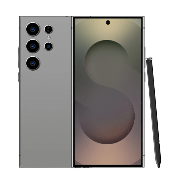 2025 HOT S26 Ultra 7.3inch HD Global Edition Original Smart Dual Card 8000mAh Battery Facial Recognition Function