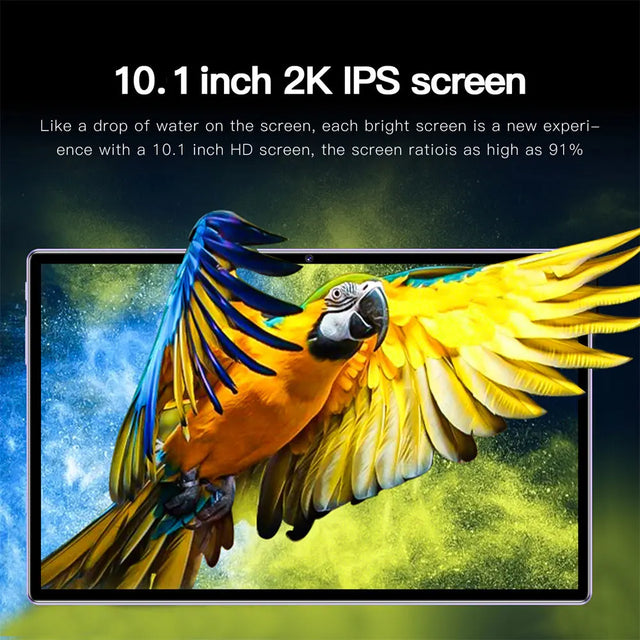 2025 New P60 Pro 10.1'' HD Screen Original 4G 5G Dual Sim Tablet Android 14 kids Tablet 20000mAh Global Version Tab Tablets PC