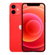 iPhone 12 Mini 64GB Red Unlocked refurbished smartphone showcasing its striking red finish and compact design. Perfect for high-quality smartphone experience.