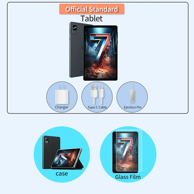 Headwolf FPad7 8.4inch Tablet Android14 MTK Dimensity 7050 CPU 2560x1600 I