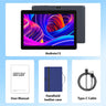 BAKEN 10.1-inch Android 13 tablet, quad-core processor, 4(2+2)GB+64GB, dual cameras, wifi, Bluetooth, 6000mAh battery