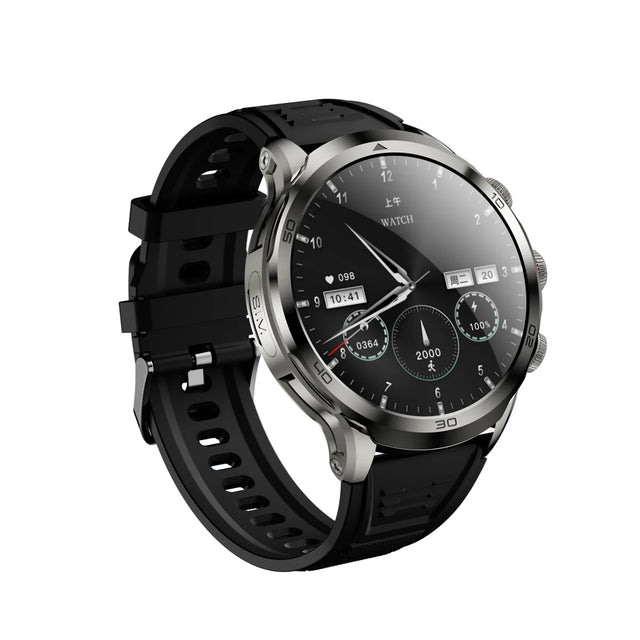 Original H19 Smart Watch Android 10.0 Smartwatch With 190° Rotary Camera GPS WIFI 1.95inch Larger Amoled Screen 256GB Storage