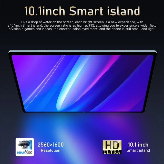 NEW Original Pad 16 Pro Tablet 10.1 inch Android 13 GPS Global Dual SIM WIFI  HD 16GB+1TB 10000mah 4G 5G Screen Tab tablets