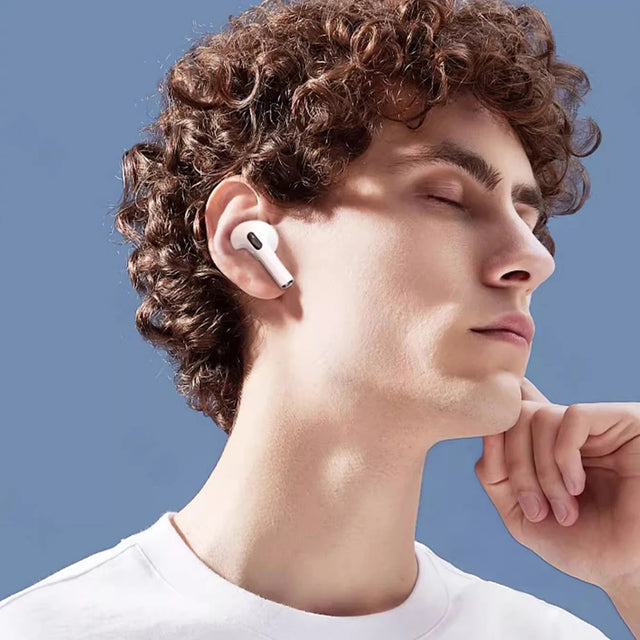 DESERTCAT Wireless Bluetooth Earphones with Display Screen HiFi Sound Low Latency Noise Reduction Headphones for iPhone Android
