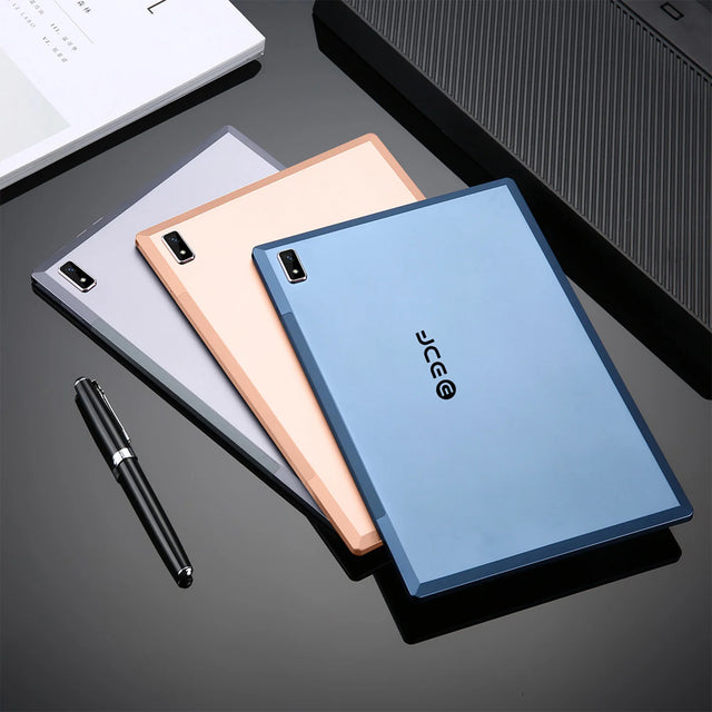 Slim Metal 10.1 Inch Android Tablet with Octa Core 8GB RAM 256GB ROM Dual SIM