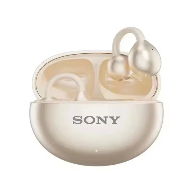 SONY Original Open Ear Clip Earbuds ENC TWS Wireless Bluetooth Noise Headphones Noise For Android iOS Touch With Mic Earphones