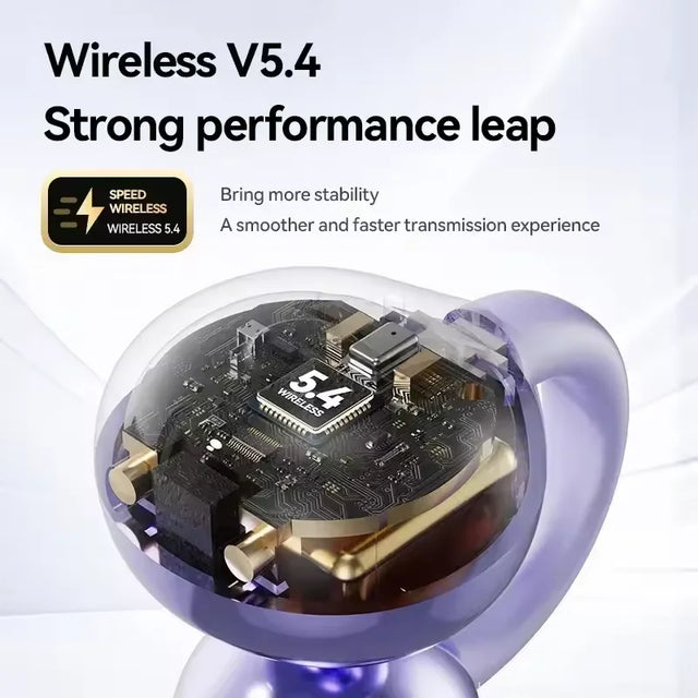SONY Original Open Ear Clip Earbuds ENC TWS Wireless Bluetooth Noise Headphones Noise For Android iOS Touch With Mic Earphones