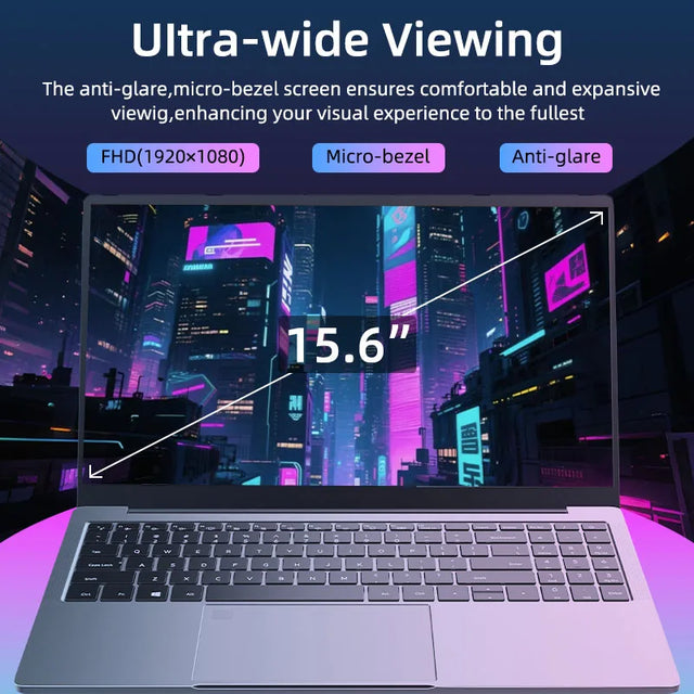 Markut Laptop 15.6 Inch Portable Notebook With Intel CPU I7-1165G7 IPS 32GB 2T SSD 1920*1080 FHD Display Laptop- German Keyboard