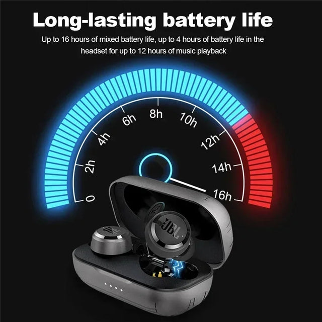 mzyJBL T280 Wireless Earphones Bluetooth Headphones Waterproof In-Ear Headset Built-in Mic Stereo Noise Cancelling Sport Earbuds