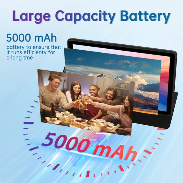 URAO C209L 10" Android 15 Tablet 24GB RAM 128GB+1TB Expand Octa Core A523 WiFi 6 8MP+5MP Cam Keyboard & Mouse Set Included