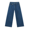 IEFB Summer Men's Denim Pants Old Blue Washed Male Jeans Straight Casual Menwear Loose Wide Leg Trousers New Fashion 9C354